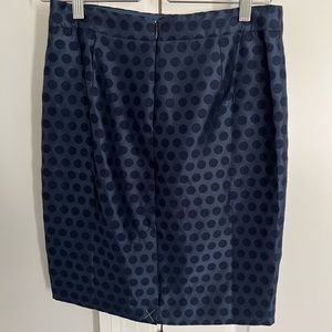 J.crew blue pencil skirt